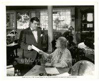 1m377 LITTLE GIANT 8x10 still '46 Lou Costello gets a check from an old lady!