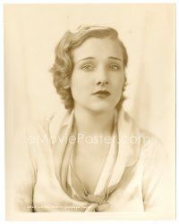 1m385 LOLA LANE 8x10 still '30s head & shoulders portrait with a sad look on her face!