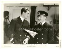 1m398 MADAME BUTTERFLY 8x10 still '32 Charlie Ruggles hands Cary Grant a whisk broom!