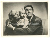 1m399 MADE FOR EACH OTHER 7.25x9.5 still '39 pretty Carole Lombard, James Stewart & their baby!