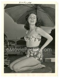 1m412 MARCELLA MARIANI 7.25x9.5 news photo '53sexy Italian 17 year-old model voted Miss Italy 1953