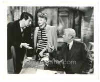 1m498 ONCE UPON A HONEYMOON 8x10 still '42 Ginger Rogers watches Cary Grant talk to Harry Shannon!