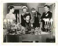 1m566 REUNION IN FRANCE 8x10 still '42 four women watch Joan Crawford looking in mirror!