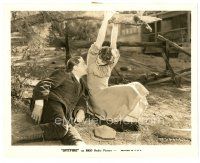 1m632 SPITFIRE 8x10 still '34 Robert Young & Katharine Hepburn as the lying, stealing witch girl!