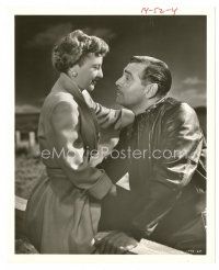 1m683 TO PLEASE A LADY deluxe 8x10 still '50 romantic c/u of Clark Gable & pretty Barbara Stanwyck!