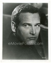 1m693 TORN CURTAIN 8x10 still '66 great close portrait of Paul Newman, Alfred Hitchcock