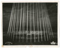 1p003 OLYMPIAD German 9.5x11.75 still '38 incredible photo of Olympic stadium lit up at night!