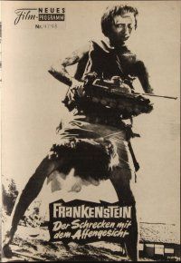 1p592 FRANKENSTEIN CONQUERS THE WORLD Austrian program '67 great different monster images!