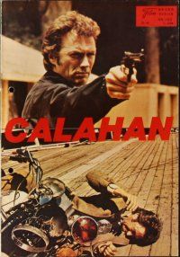 1p642 MAGNUM FORCE Austrian program '74 different images of Clint Eastwood as Dirty Harry!