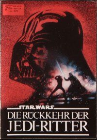 1p674 RETURN OF THE JEDI Austrian program '83 George Lucas classic, art from Revenge posters!
