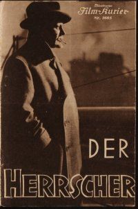 1p138 RULER Austrian program '37 Emil Jannings stars in Nazi propaganda for state ownership of all!