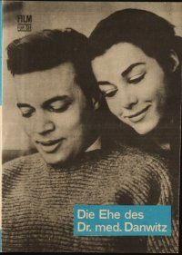 1p754 MARRIAGE OF DR. DANWITZ East German program '67 Marianne Koch & Carl Boehm, different!