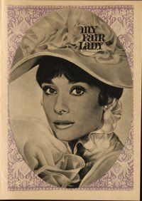 1p755 MY FAIR LADY East German program '67 many different images of Audrey Hepburn!