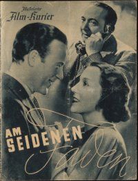 1p028 AM SEIDENEN FADEN German program '38 Robert A. Stemmle's forbidden The People Want to Live!