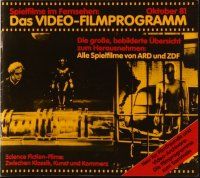 1p224 DAS VIDEO-FILMPROGRAMM German program '81 Metropolis, Day the Earth Stood Still & more!