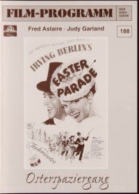 1p247 EASTER PARADE German program R80s Judy Garland & Fred Astaire, Irving Berlin, different!