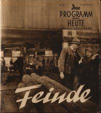 1p038 FEINDE Das Programm von Heute German program '40 Tourjansky, Horney, WWII Nazi propaganda!
