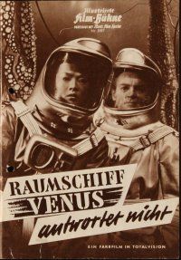 1p255 FIRST SPACESHIP ON VENUS German program '60 Der Schweigende Stern, cool sci-fi images!