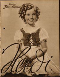 1p094 HEIDI German program '38 different images of cute Shirley Temple & Jean Hersholt!