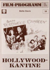 1p292 HOLLYWOOD CANTEEN German program R80s Delmer Daves Warner Bros. all-star musical, different!