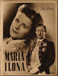 1p057 MARIA ILONA German program '39 Paula Wessely, directed by Geza Von Bolvary, forbidden!