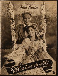 1p099 MAYTIME German program '37 different images of Jeanette MacDonald & Nelson Eddy!
