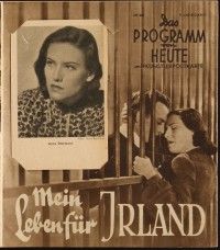 1p058 MEIN LEBEN FUR IRLAND German program '39 forbidden Nazi anti-British propaganda movie!