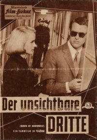 1p378 NORTH BY NORTHWEST Film-Buhne German program '60 Cary Grant, Eva Marie Saint, Hitchcock!