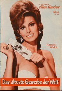 1p383 OLDEST PROFESSION German program '68 different images of Raquel Welch & her sexy co-stars!