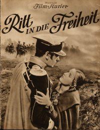 1p063 RIDE TO FREEDOM German program '37 Karl Hartl's Ritt in die Freiheit, Edwin Jurgensen