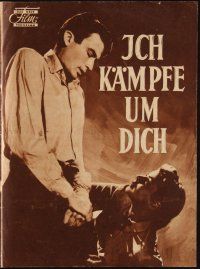 1p453 SPELLBOUND German program '52 Alfred Hitchcock, Ingrid Bergman, Gregory Peck, different!
