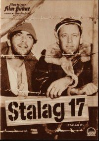 1p456 STALAG 17 German program '60 William Holden, Billy Wilder WWII POW classic, different!