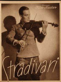 1p069 STRADIVARI German program '35 Veit Harlan as the famous violin maker, forbidden movie!
