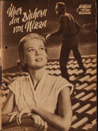 1p488 TO CATCH A THIEF Das Neue German program '55 Grace Kelly & Cary Grant, Hitchcock, different