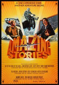 1r040 AMAZING STORIES int'l 1sh '87 Steven Spielberg science fiction fantasy series!
