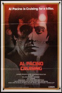 1r222 CRUISING int'l 1sh '80 William Friedkin, undercover cop Al Pacino pretends to be gay!