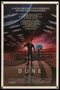 1r284 DUNE 1sh '84 David Lynch sci-fi epic, Kyle MacLachlan in a world beyond imagination!