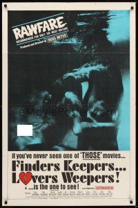 1r340 FINDERS KEEPERS, LOVERS WEEPERS color style 1sh '68 Russ Meyer, recommended for most mature!