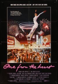 1r668 ONE FROM THE HEART int'l 1sh '82 Francis Ford Coppola, Nastassja Kinski in giant glass