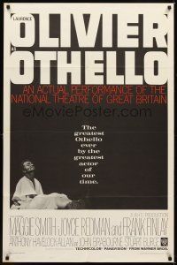 1r677 OTHELLO 1sh '66 Laurence Olivier in the title role, Shakespeare!