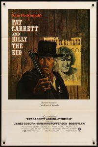 1r691 PAT GARRETT & BILLY THE KID 1sh '73 Sam Peckinpah, Bob Dylan, James Coburn, Lesser art!