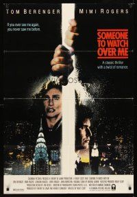1r827 SOMEONE TO WATCH OVER ME int'l 1sh '87 directed by Ridley Scott, Tom Berenger & Mimi Rogers!