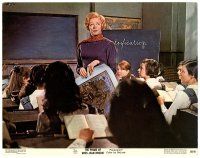 1s743 PRIME OF MISS JEAN BRODIE color 11x14 still '69 teacher Maggie Smith in classroom!