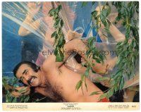 1s997 ZARDOZ color 11x14 still '74 John Boorman, wild image of Sean Connery trying to escape!
