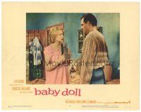 1s242 BABY DOLL LC #8 '57 Elia Kazan, sexy troubled teen Carroll Baker & Karl Malden!