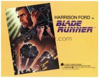 1s013 BLADE RUNNER TC '82 Ridley Scott sci-fi classic, art of Harrison Ford by John Alvin!