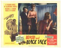 1s287 BLOOD & BLACK LACE LC #7 '65 Mario Bava, a fashion house becomes a house of blood!