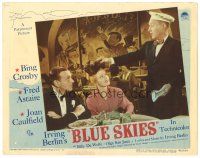 1s291 BLUE SKIES LC #6 '46 cool image of Fred Astaire, Bing Crosby & Joan Caulfield!