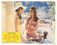 1s294 BOB & CAROL & TED & ALICE LC #1 '69 sexy Natalie Wood in bikini talks to Dyan Cannon!