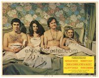 1s295 BOB & CAROL & TED & ALICE LC #3 '69 Natalie Wood, Gould, Dyan Cannon & Robert Culp in bed!
